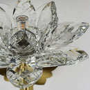 GobekUsa Lotus LED Crystal Wall Lamp: Chinese Style Bedroom & Living Room Decor