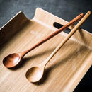 Lotus wooden spoon set kitchen cooking utensils by Decorbites