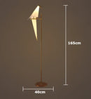 GobekUsa Love Bird Chandelier Lighting - White Gold Designer Lustre for Dining Room