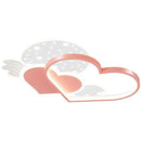 GobekUsa Love Ceiling Lamp: Modern Adjustable LED Chandelier for Boys & Girls Room