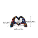 GobekUsa Love Gesture Sculptures - Heart Hand Pop Art Figurines