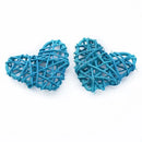 Natural woven fiber love heart decorations bedroom wedding decor by Decorbites
