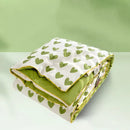 GobekUsa Love Print Soft Summer Quilt: Ice Cream Cool Feel, Skin-friendly, Washable