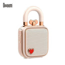 GobekUsa LoveLock Mini Bluetooth Speaker - Pink, Retro Design, 5W Sound Box