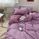 GobekUsa Lovely Bear & Sheep Embroidered Bedding Set - Duvet Cover, Sheets, Pillowcase