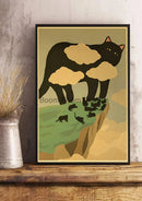 GobekUsa Lover Cat Paper Poster for Home Decor