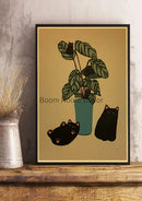 GobekUsa Lover Cat Paper Poster for Home Decor