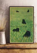 GobekUsa Lover Cat Paper Poster for Home Decor
