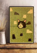 GobekUsa Lover Cat Paper Poster for Home Decor