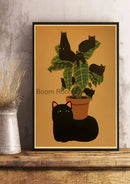 GobekUsa Lover Cat Paper Poster for Home Decor