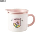 Decorbites lovers cartoon pattern porcelain mug with lid dining room by Decorbites