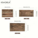 GobekUsa Lovesickness Wooden Serving Tray with Metal Handle | Elegant Fruit and Sushi Dish