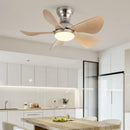 GobekUsa Low Floor DC Motor Ceiling Fan with Remote Control, 32W, Modern Black White, 220V 110V
