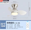 GobekUsa Low Floor DC Motor Ceiling Fan with Remote Control, 32W, Modern Black White, 220V 110V