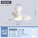 GobekUsa Low Floor DC Motor Ceiling Fan with Remote Control, 32W, Modern Black White, 220V 110V