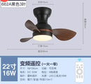 GobekUsa Low Floor DC Motor Ceiling Fan with Remote Control, 32W, Modern Black White, 220V 110V