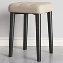 GobekUsa Low Square Stool Bench for Dining Kitchen Portable Table Furniture