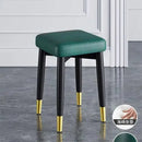 GobekUsa Low Square Stool Bench for Dining Kitchen Portable Table Furniture