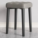 GobekUsa Low Square Stool Bench for Dining Kitchen Portable Table Furniture