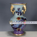 GobekUsa Lu Qinzhai Jun Porcelain Gem-Inlaid Ring-Holding Bottle Ornaments