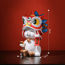 GobekUsa Lucky Cat Resin Home Decor, Symbol of Wealth and Luck, Perfect for Store Openings