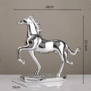 GobekUsa Lucky Horse Resin Home Decoration Sculpture