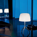 GobekUsa Lumiere Glass Table Lamp - Modern LED Desk Light for Bedroom and Living Room