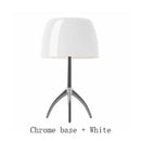 GobekUsa Lumiere Glass Table Lamp - Modern LED Desk Light for Bedroom and Living Room