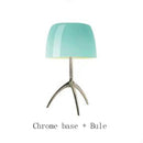 GobekUsa Lumiere Piccola Chrome Table Lamp Simple Bedroom Bedside Coffee Tables LED Light