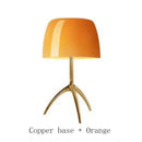 GobekUsa Lumiere Table Lamp: Modern LED Glass Bedside Lamp for Bedroom Living Room