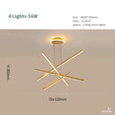 GobekUsa Luminous Ceiling Plate Chandelier: Modern Aluminum LED Light for Living Room Dining Table