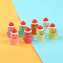 Luminous resin cactus miniatures colorful pig figurines for bedroom by Decorbites