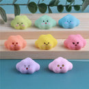 Luminous resin cactus miniatures colorful pig figurines for bedroom by Decorbites