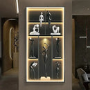 GobekUsa Luminous Wall Mural - Remote Control High-End Art Painting for Modern Living Room & Corridor