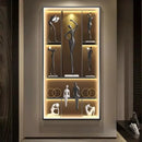 GobekUsa Luminous Wall Mural - Remote Control High-End Art Painting for Modern Living Room & Corridor