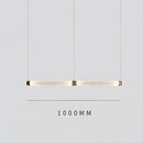 GobekUsa Luna Glass Tube Chandelier for Kitchen Dining Staircase LED Pendant Lamp