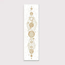 Psychedelic black & white lunar eclipse moon phase tapestry bedroom art by Decorbites
