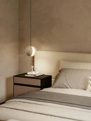 GobekUsa Lunar Stone Pendant Chandelier - Small Bedroom Home Decor Lighting
