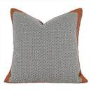 GobekUsa Luxe Flannelette Leather Patchwork Cushion Covers for Modern Home Decor