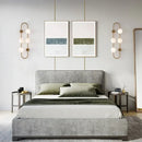 GobekUsa Luxe Glass Ball LED Wall Sconce for Modern Bedroom and Living Room