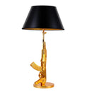 GobekUsa Luxe Gold AK47 LED Floor Lamp for Modern Living Room & Bedroom Decor