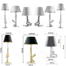 GobekUsa Luxe Gold AK47 LED Floor Lamp for Modern Living Room & Bedroom Decor
