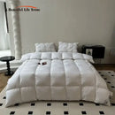 GobekUsa Luxe Goose Down Winter Duvet | Queen King Size Comforter Quilt Core