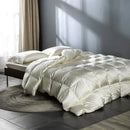 GobekUsa Luxe Goose/Duck Down Quilt: Fluffy Cozy Warmth, Queen King Size