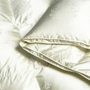 GobekUsa Luxe Goose/Duck Down Quilt: Fluffy Cozy Warmth, Queen King Size
