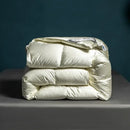 GobekUsa Luxe Goose/Duck Down Quilt: Fluffy Cozy Warmth, Queen King Size