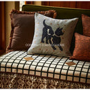 GobekUsa Luxe Greyhound Decorative Pillow Cover - Elegant Home Accent