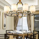 GobekUsa Luxe Jade Chandelier for Living Room and Villa Hall