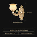 GobekUsa Luxe Jade Copper Living Room Chandelier