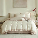 GobekUsa Luxe Lace Bedding Set: 1000TC Egyptian Cotton Duvet, Sheet, Pillowcases